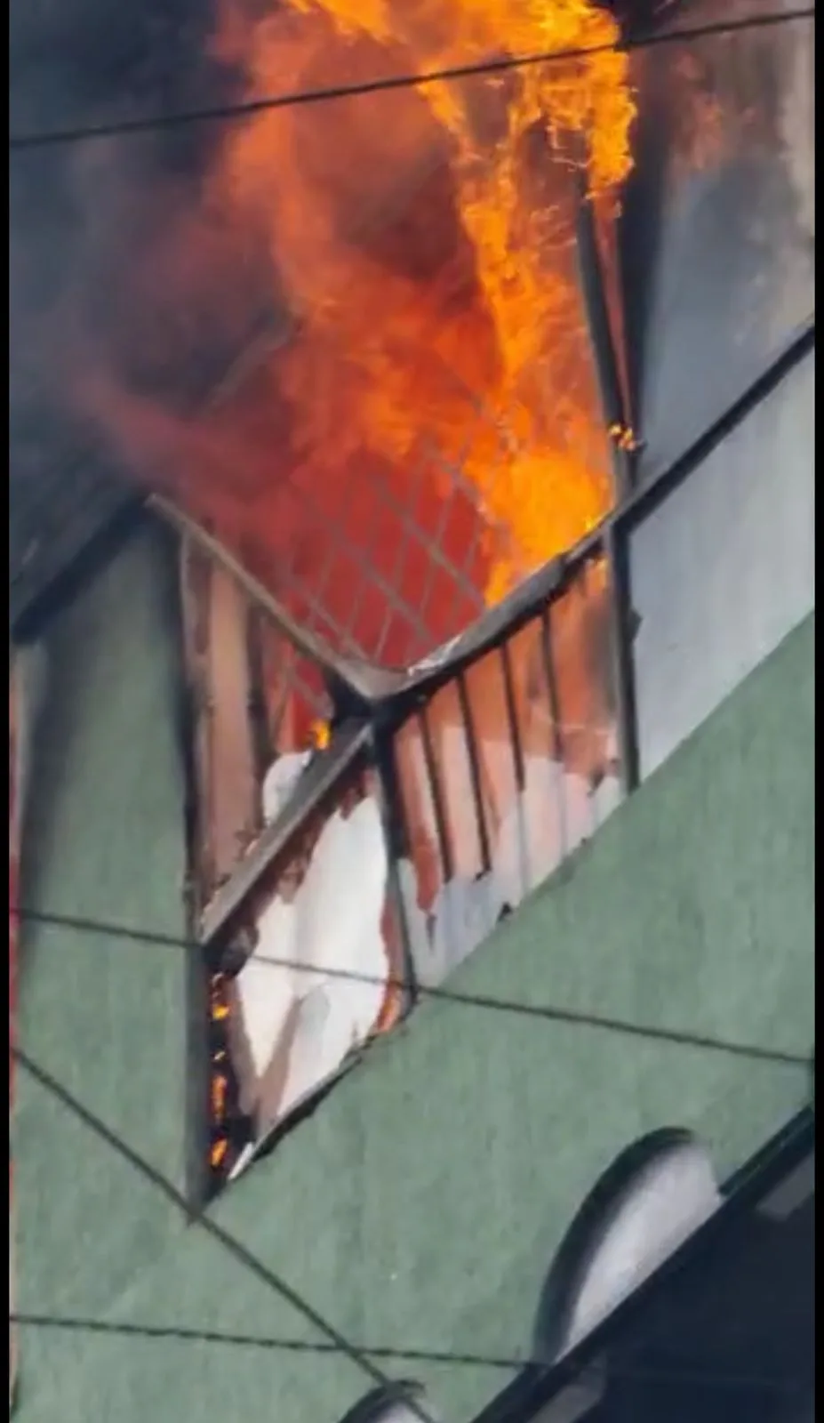 se incendió en