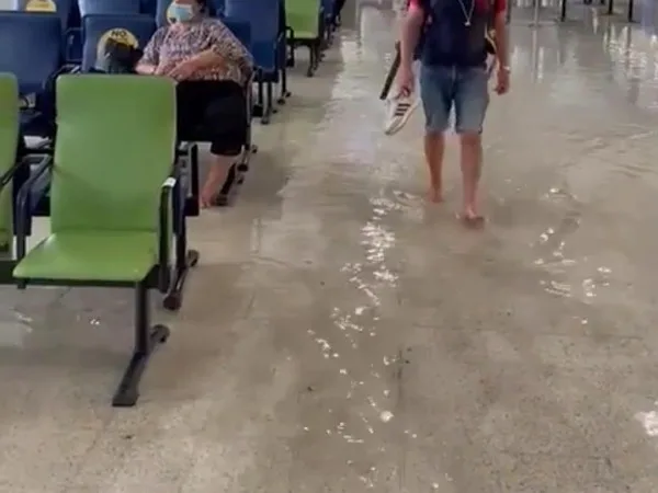 aeropuerto de Montería inundado