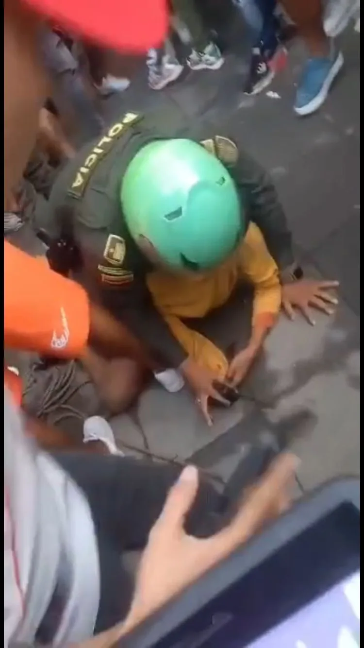 centro Cali policía