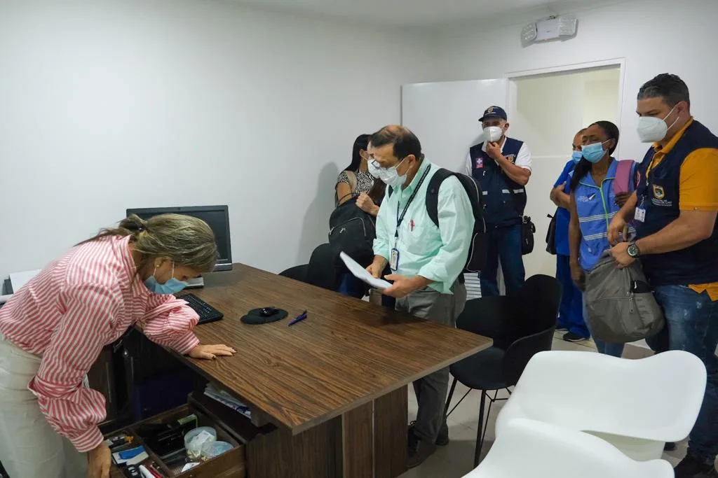 de la clínica