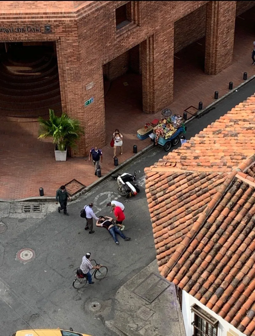 intersección centro cultural Cali accidentes