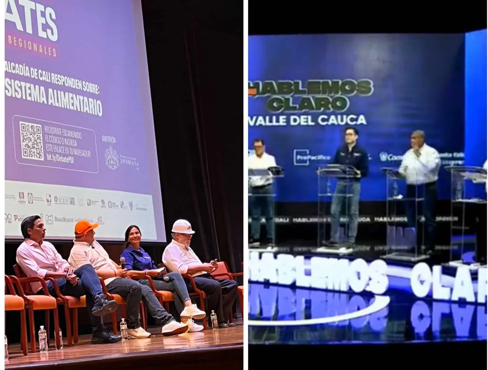 "Ya no van a debates", candidatos no fueron a hablar de salud, sistema alimentario en Cali y el Valle