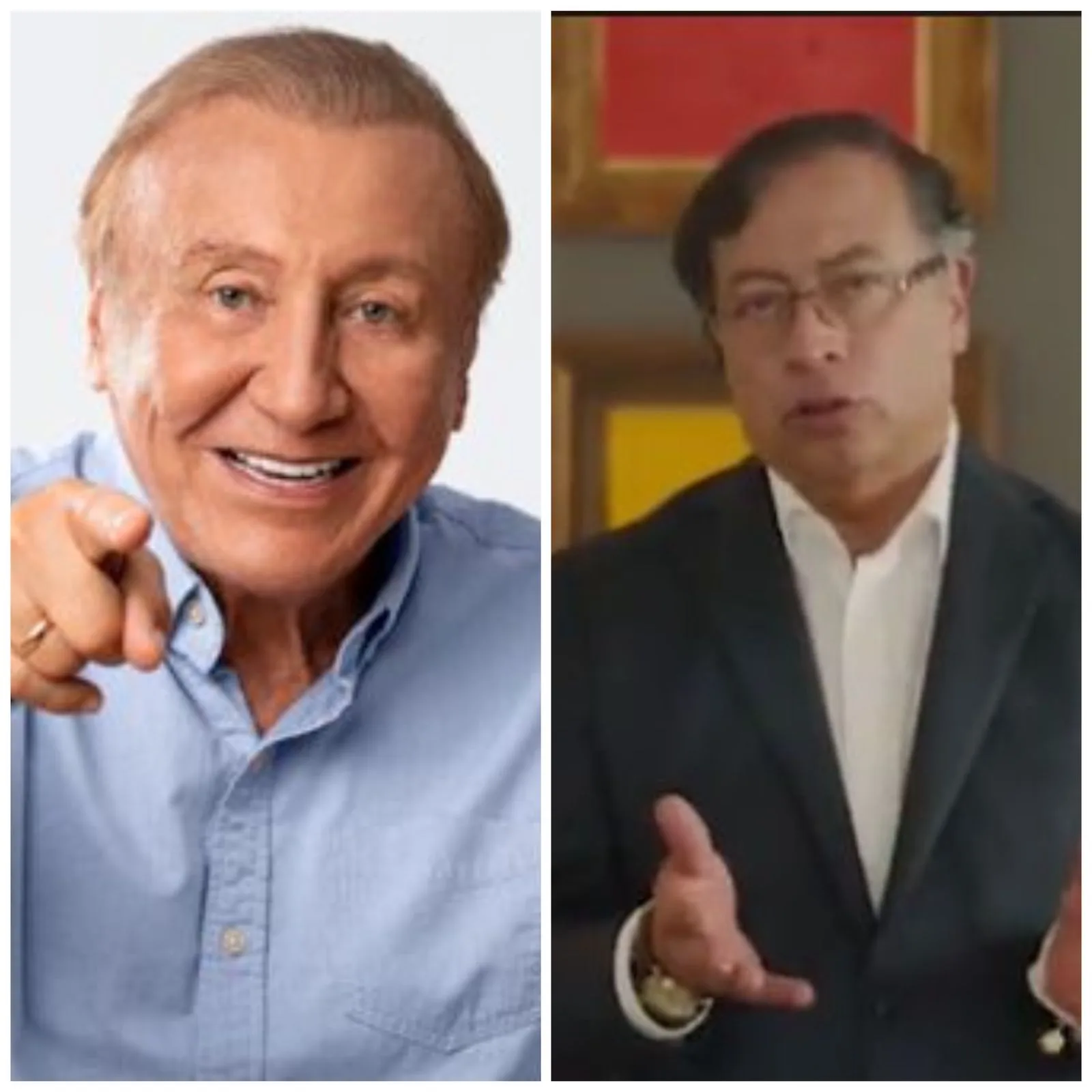 debate entre Rodolfo y Petro