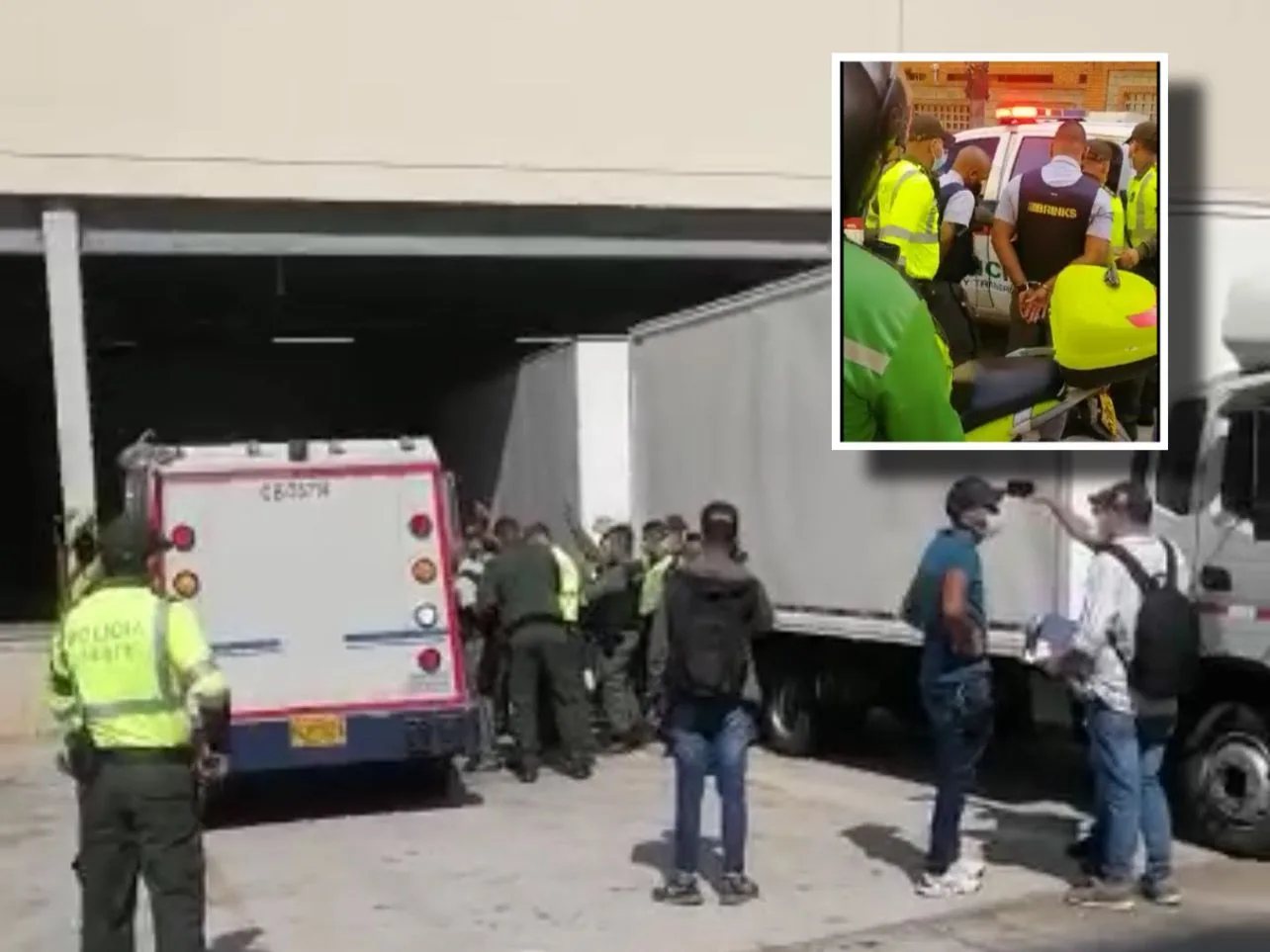 guardas de seguridad Brinks Barranquilla hurto