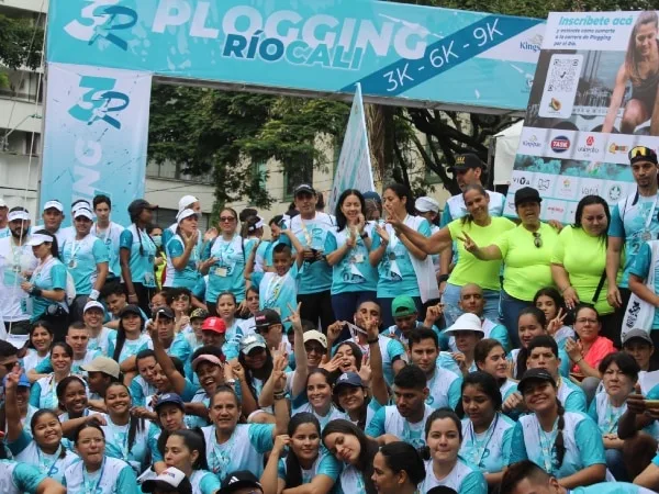 Plogging en Cali: actividad deportiva y ambiental por la recuperacion del río Cali
