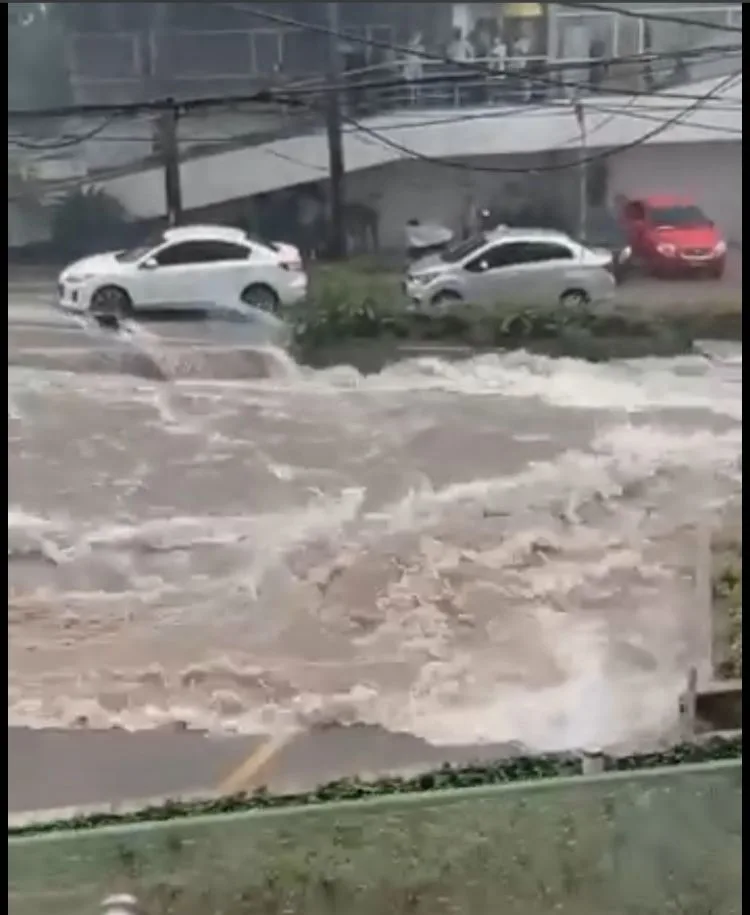 arroyo eb la 84B en Barranquilla