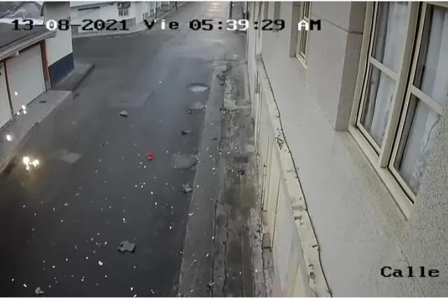 motorizado Sevilla Valle accidente