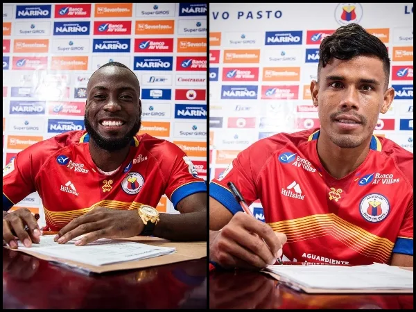 Con Víctor Arboleda y Juan Camilo Roa, Deportivo Pasto ya tiene 21 caras nuevas para la Liga Betplay
