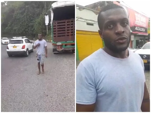Joven a quien grabaron en Pereira desorientado, finalmente encontró a su familia