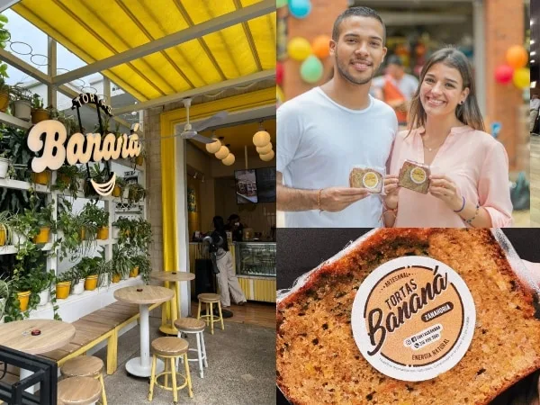 Dos universitarios dieron vida a un dulce emprendimiento que ha conquistado a Cali: Tortas Bananá