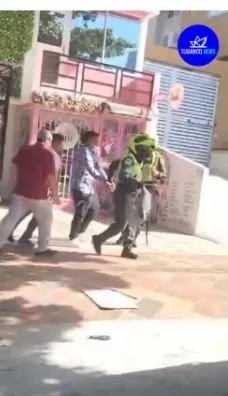 policía Barranquilla frustró atraco