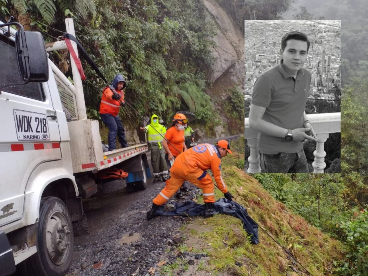 Jefferson fue el joven que murió tras caer al abismo en la vía San Francisco – Mocoa