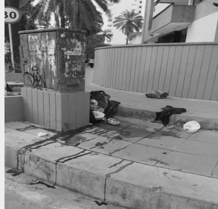 Habitante de calle barrios Versalles Cali