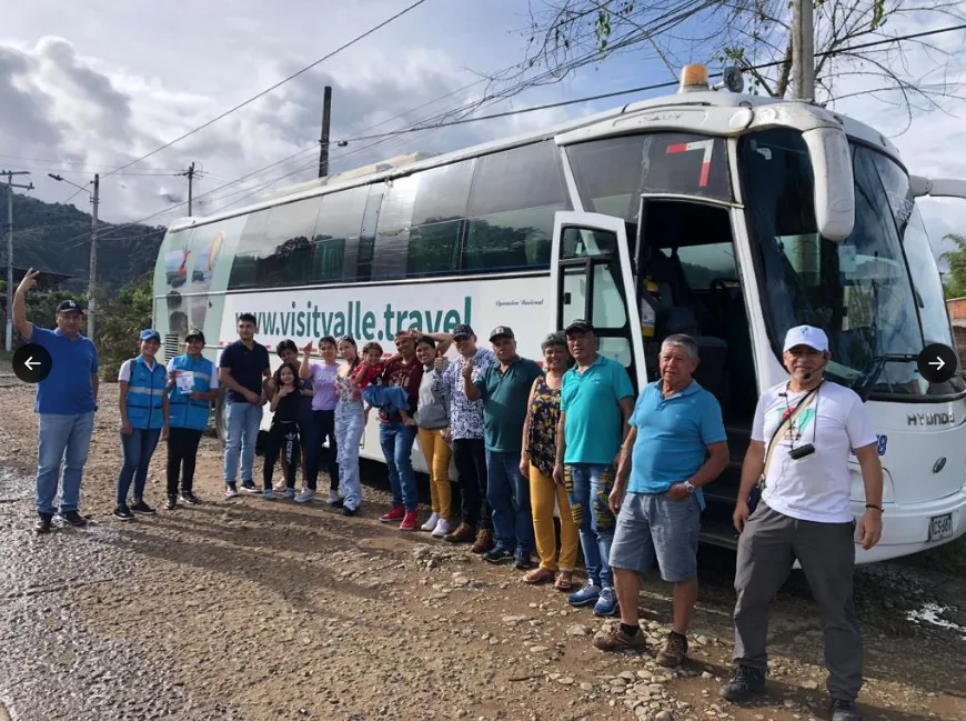 Todo un éxito el programa "BusesTuristicos", recorriendo el Valle del Cauca a través de "Visit Valle"