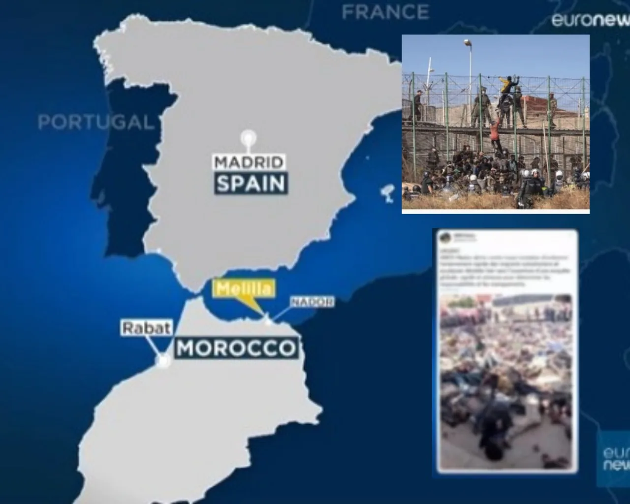 valla de Melilla marruecos migrantes