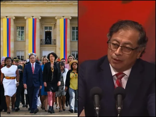 "Se está acabando la guerra" y "no soy un mentiroso": Frase por la que 'chiflaron' al presidente Petro en el Congreso