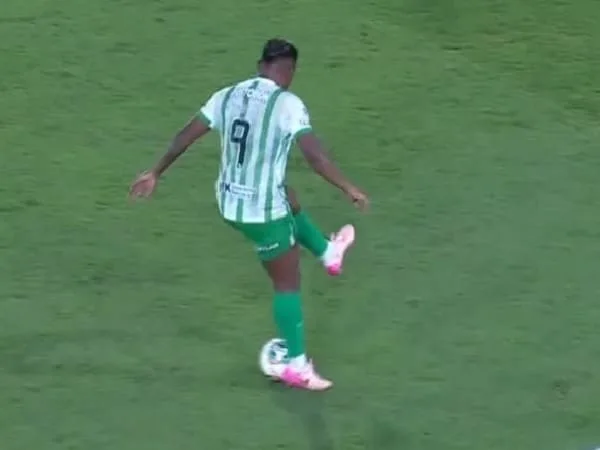 Alfredo Morelos, delantero de Atlético Nacional.