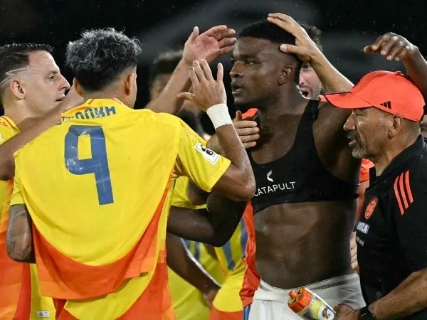 Jhon Córdoba, delantero de la Selección Colombia.