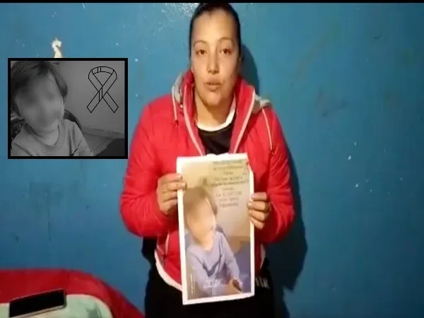 Otra triste historia enluta a familiares de un niño en el país: Emanuel T., desapareció el lunes y hoy hallaron su cuerpo