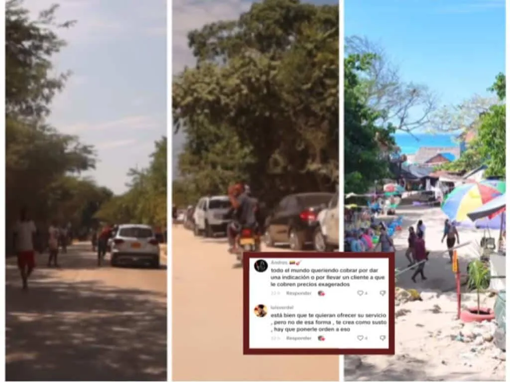 "Es intimidante", la vía para ingresar a Barú: destapada, con gente persiguiendo los carros, denuncian