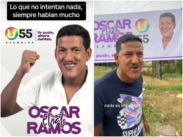 «Dios mío, señor, sálvame»: El ñato Oscar, busca una curul en la Asamblea del Atlántico