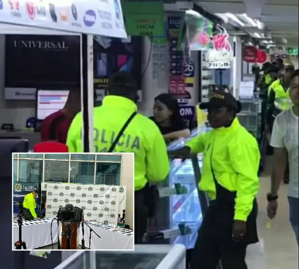 celulares robados en Cali ventas en el centro