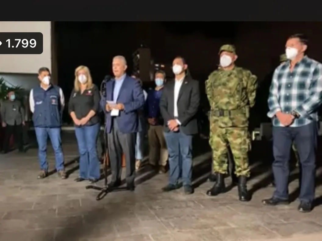 del presidente duque en