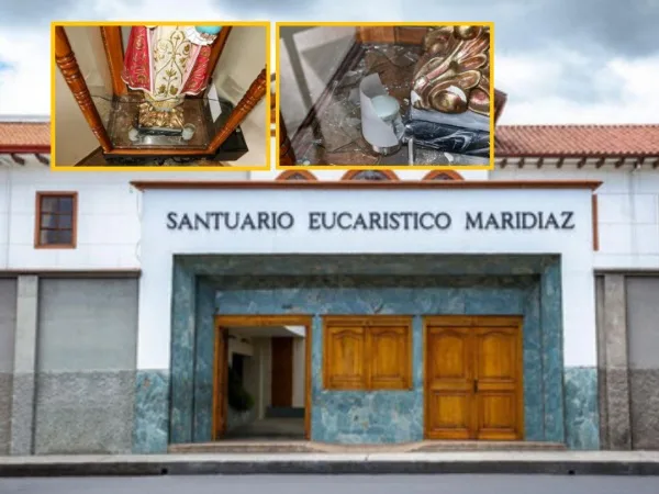 Pasto: están tras la pista de quienes robaron el Santuario Eucarístico Maridiaz, "amordazaron al vigilante", denuncian