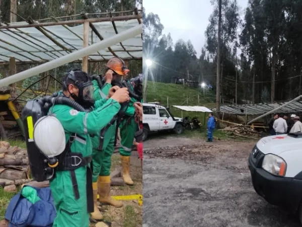 Sogamoso, Boyacá : tres mineros desaparecidos tras explosión dentro de una mina