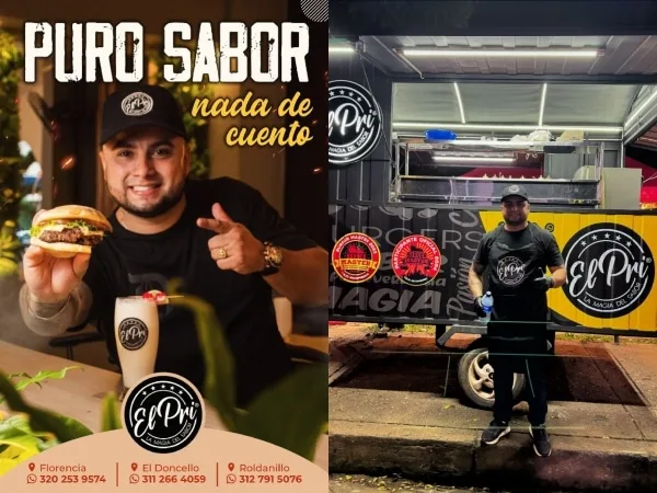 A Iván lo atacaron en la inauguración de su negocio en Zarzal: estuvo en el Burger Master de Tulio Recomienda