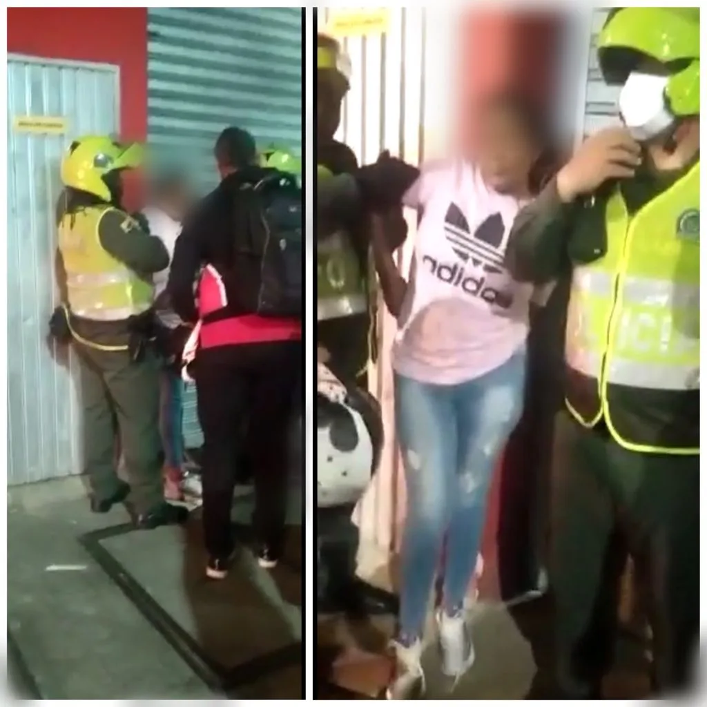 ladrona moto quemada San Fernando en Cali