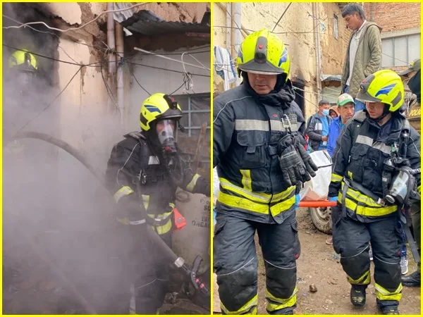 En Pasto hombre de 36 años murió incinerado tras quemarse su vivienda, su esposa también resultó herida