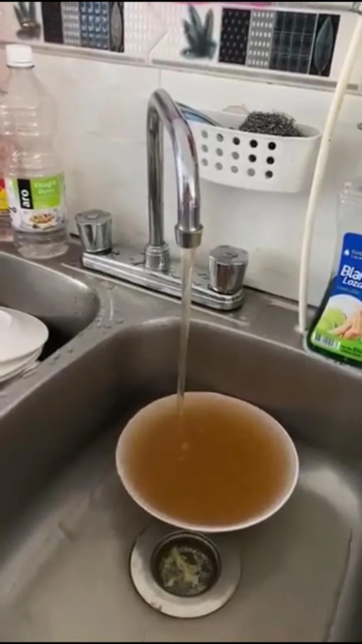 agua turbia en Soledad