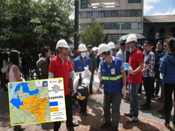 Con simulacro hoy nariñenses se preparan ante posible erupción volcánica y tsunami