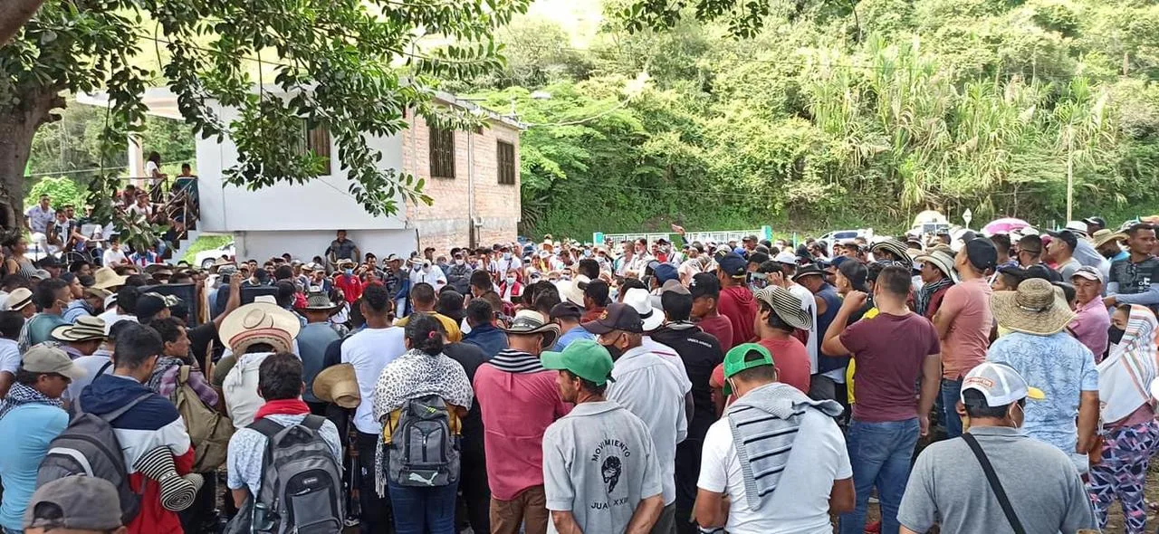 campesinos en Nariño Cordillera
