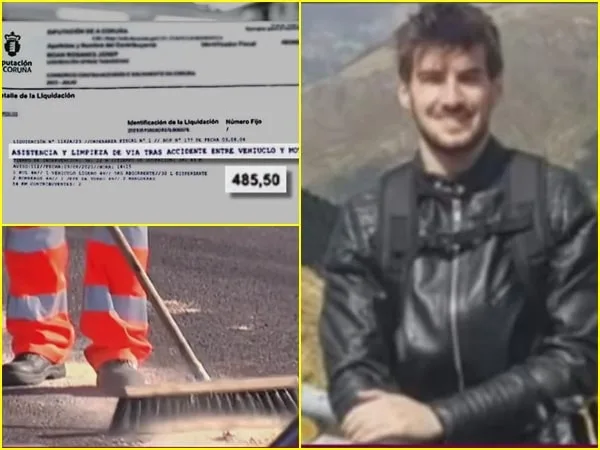 Mataron a su hijo en una carretera y les enviaron factura por limpieza de asfalto