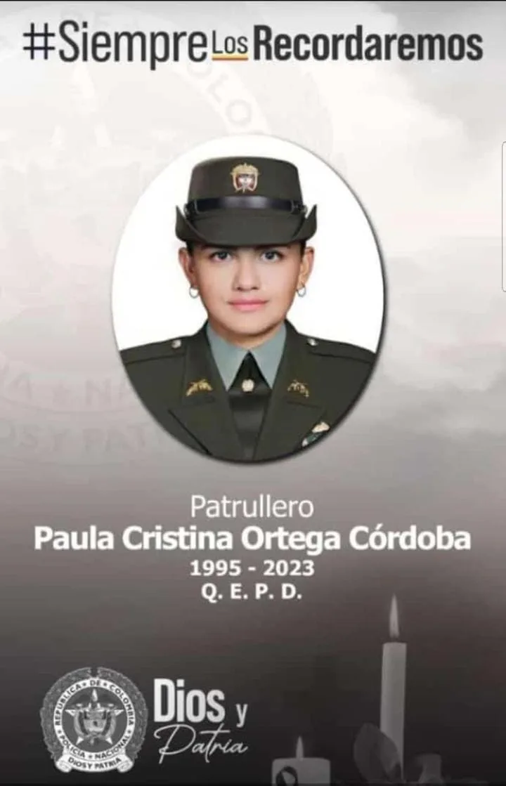 Patrullera Paula en Neiva asesinada plan pistola