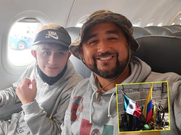 Desde Pasto Padre e hijo viajaron a México para recorrer 200 kilómetros por la dignidad de los animales