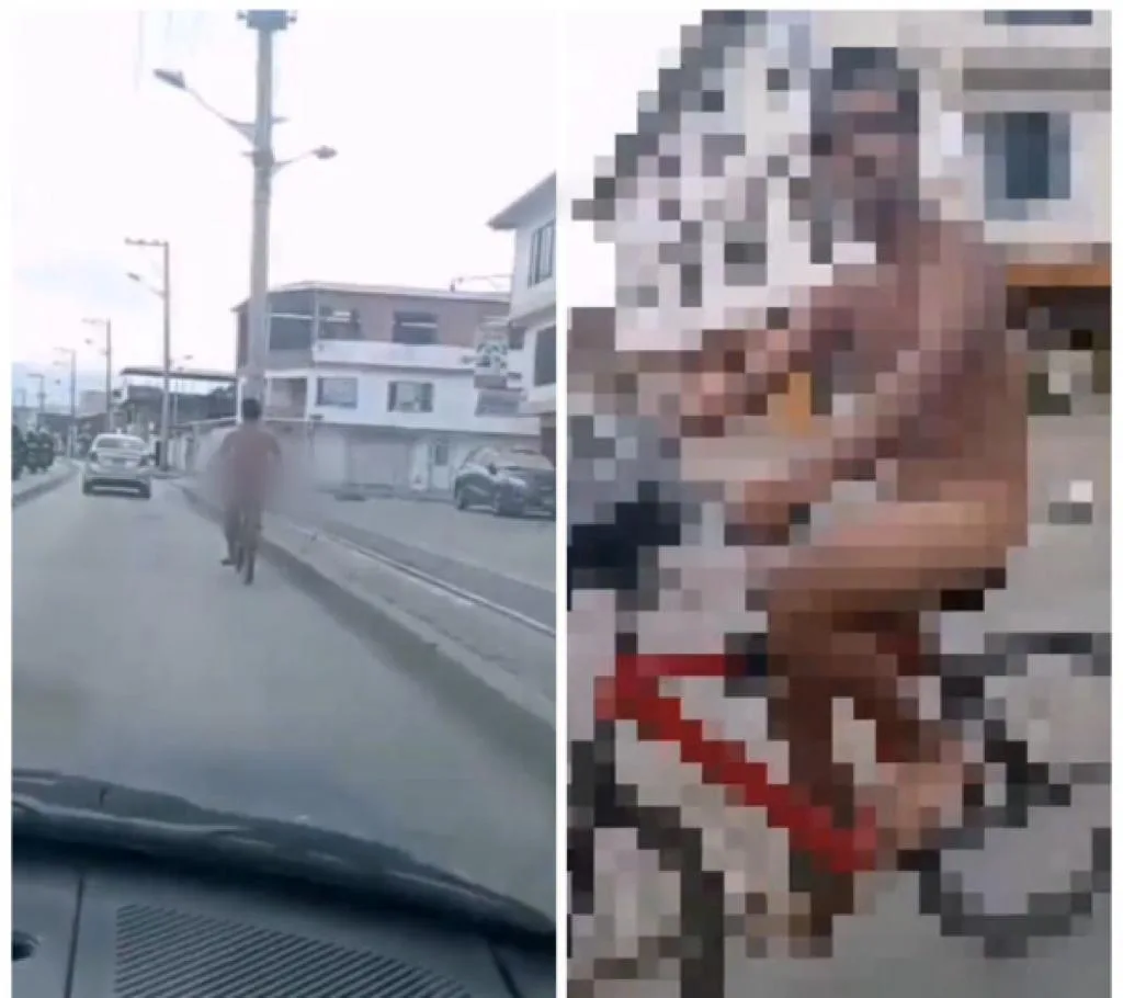 en bicicleta hombre