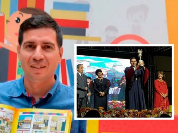 Eduardo Pérez, el educador colombiano que hace parte de los 50 mejores docentes del mundo y busca ser el # 1