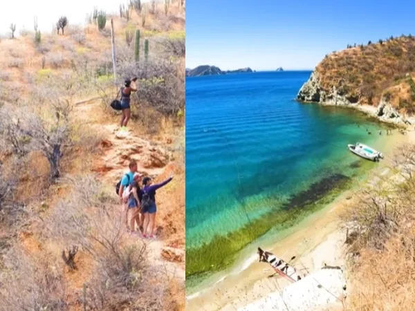 Playa Sisiguaca, una joya escondida entre las montañas de Taganga, Santa Marta