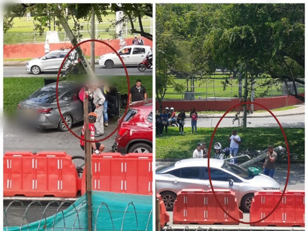 poste se cayó en cali