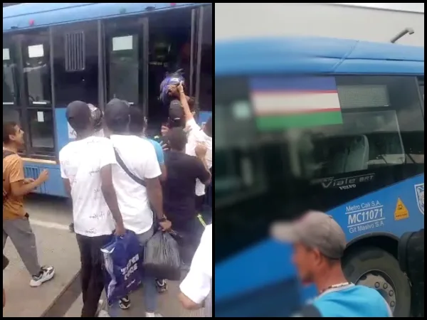 "Ve la muerte donde lo dejen bajar": Lo querían linchar en el bus del MIO, gritaban "violador" y la Policía intervino