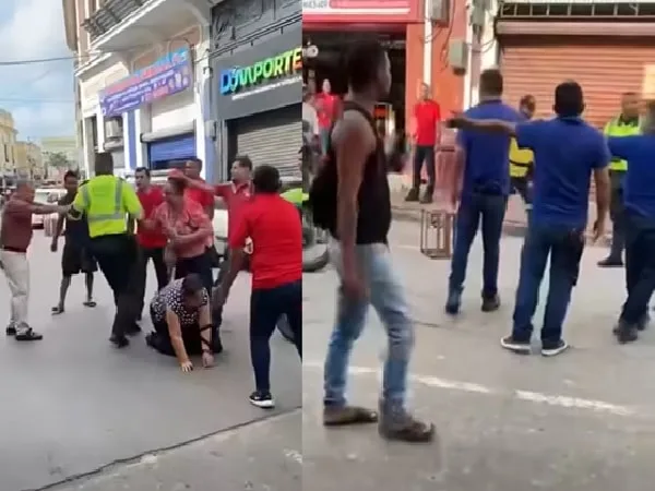Agente de tránsito, involucrado en hechos confusos en el centro de Barranquilla.