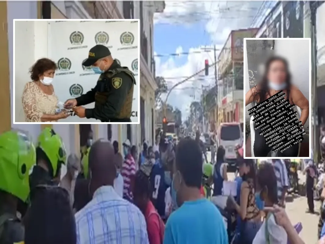 Le hicieron 'paquete chileno', la gente casi lincha a la ladrona y la Policía tuvo que protegerla, en El Cerrito, Valle