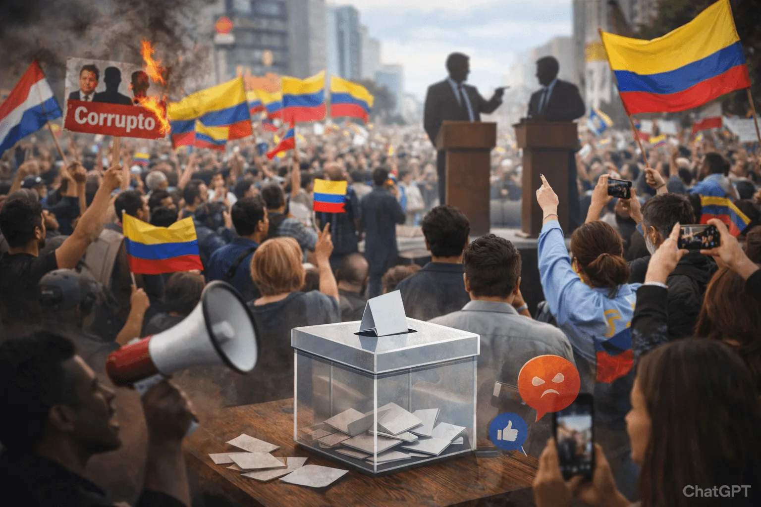 campaña electoral en Colombia
