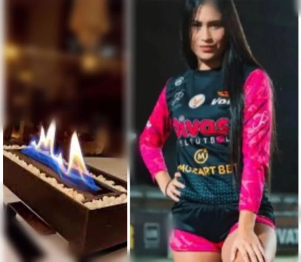 Otro explosión de una chimenea portátil, esta vez futbolista de Las Divas murió tras resultar quemadas