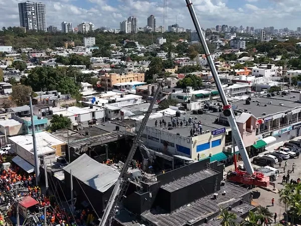 Discoteca Jet Set, en República Dominicana.