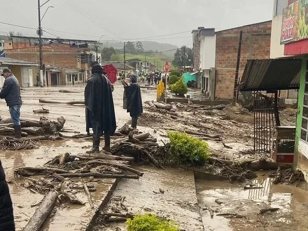 Avalancha en Colón, Putumayo.