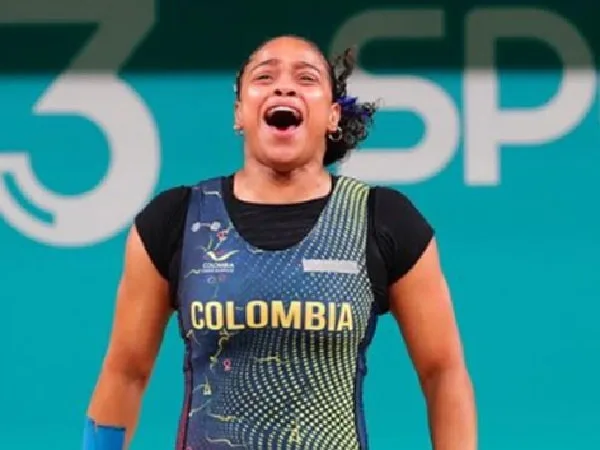 Mari-Leivis-Sánchez, pesista colombiana.